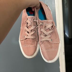 Blowfish Dusty Pink Canvas Sneakers
